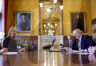Boris Johnson Meets with Minette Batters President of NFU