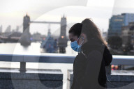 Londoners facing tier 2 in the coming days arriving for work today at London Bridge