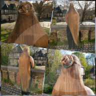 FEATURE - Rapunzel Stefanie Classen hat ihr Haar 15 Jahre lang nicht geschnitten