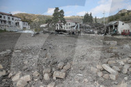 NEWS - Bergkarabach-Konflikt: Martakert nach Bombardierung 