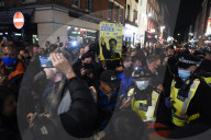 Soho crowds London lockdown