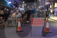 Soho crowds London lockdown