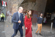 Duchess of Cambridge visits the launch of the Hold Still campaign at Waterloo Station