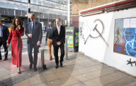 Duchess of Cambridge visits the launch of the Hold Still campaign at Waterloo Station