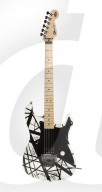 FEATURE -  Vom verstorbenen Rock-Idol Eddie Van Halen angepasste und gespielte Gitarren werden bei einer Auktion versteigert
