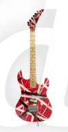 FEATURE -  Vom verstorbenen Rock-Idol Eddie Van Halen angepasste und gespielte Gitarren werden bei einer Auktion versteigert
