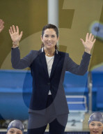 ROYALS -  Prinzessin Mary besucht Schwimmclub in Helsingor
