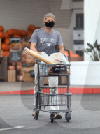 PREMIUM EXCLUSIVE Olivier Martinez Makes A Grocery Run At Bristol Farms 