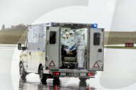 NEWS - Coronavirus: Lufttransport von Patienten mit Covid-19 in Angouleme