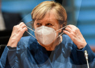 NEWS - Bundeskanzlerin Angela Merkel vor Beginn der wöchentlichen Kabinettsitzung