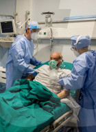NEWS - Coronavirus: Erste-Hilfe-Abteilung für COVID-19-Patienten während der zweiten Welle in Mailand