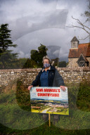 The route of a controversial bypass in West Sussex has been announced by Highways England. and the locals are not all happy.