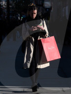 Pre-lockdown shoppers