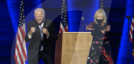 Biden celebrates victory