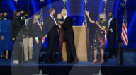 Biden celebrates victory