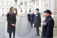 Boris Johnson attends Remembrance Sunday