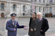 Boris Johnson attends Remembrance Sunday