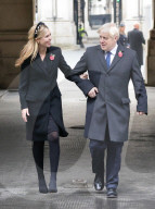 Boris Johnson attends Remembrance Sunday