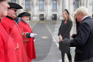 Boris Johnson attends Remembrance Sunday