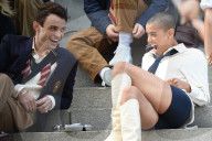PEOPLE - "Gossip Girl" Dreharbeiten in New York