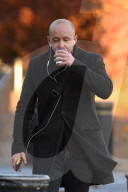 Lee Cain arrives for work today