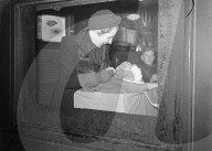Glass plate mono negative