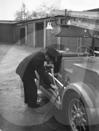 Glass plate mono negative