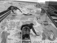 Glass plate mono negative