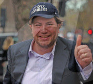 James Stunt arrives at Westminster Magistrates Court.