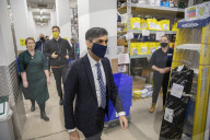 UK Chancellor visits a branch of Screwfix 