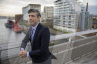 The Chancellor Rishi Sunak visits The Royal Docks
