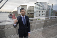 The Chancellor Rishi Sunak visits The Royal Docks