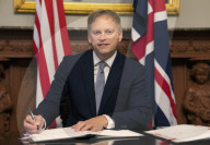 Grant Shapps UK/USA Air Service Agreement Signing