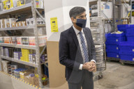 UK Chancellor visits a branch of Screwfix 