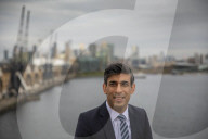 The Chancellor Rishi Sunak visits The Royal Docks