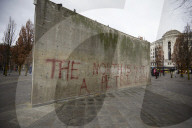 Demolition has begun on a wall in Piccadilly Gardens, Manchester, which forms part of Japanese architect Tadao Ando's only building in the UK. Removal of the six-metre-long concrete wall, which locals have dubbed the Berlin Wall, began on 16 November and 