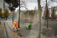 Demolition has begun on a wall in Piccadilly Gardens, Manchester, which forms part of Japanese architect Tadao Ando's only building in the UK. Removal of the six-metre-long concrete wall, which locals have dubbed the Berlin Wall, began on 16 November and 