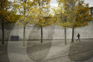 Demolition has begun on a wall in Piccadilly Gardens, Manchester, which forms part of Japanese architect Tadao Ando's only building in the UK. Removal of the six-metre-long concrete wall, which locals have dubbed the Berlin Wall, began on 16 November and 