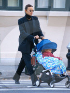 Irina Shayk And Daughter Out - NYC