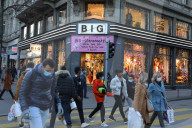 Christmas shopping time during Covid-19 pandemic - Zurich