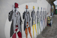 Controversial new mural of Winston Churchill 