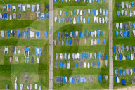 FEATURE - Hunderte von Booten überwintern auf dem Rasen in Cambridgeshire