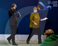 NEWS - Bundeskanzlerin Merkel nach Videokonferenz mit BundeslŠndern