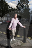 Tony Marnach, AKA DJ Fat Tony, pictured close to his Pimlico home. 