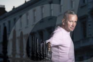 Tony Marnach, AKA DJ Fat Tony, pictured close to his Pimlico home. 