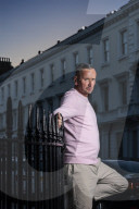 Tony Marnach, AKA DJ Fat Tony, pictured close to his Pimlico home. 