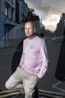 Tony Marnach, AKA DJ Fat Tony, pictured close to his Pimlico home. 