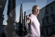 Tony Marnach, AKA DJ Fat Tony, pictured close to his Pimlico home. 