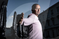 Tony Marnach, AKA DJ Fat Tony, pictured close to his Pimlico home. 