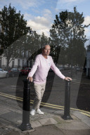 Tony Marnach, AKA DJ Fat Tony, pictured close to his Pimlico home. 